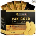 REDANHA 15 Pairs 24K Gold Under Eye Patches Face Masks Dark Circles Puffy Eye by REDANHA