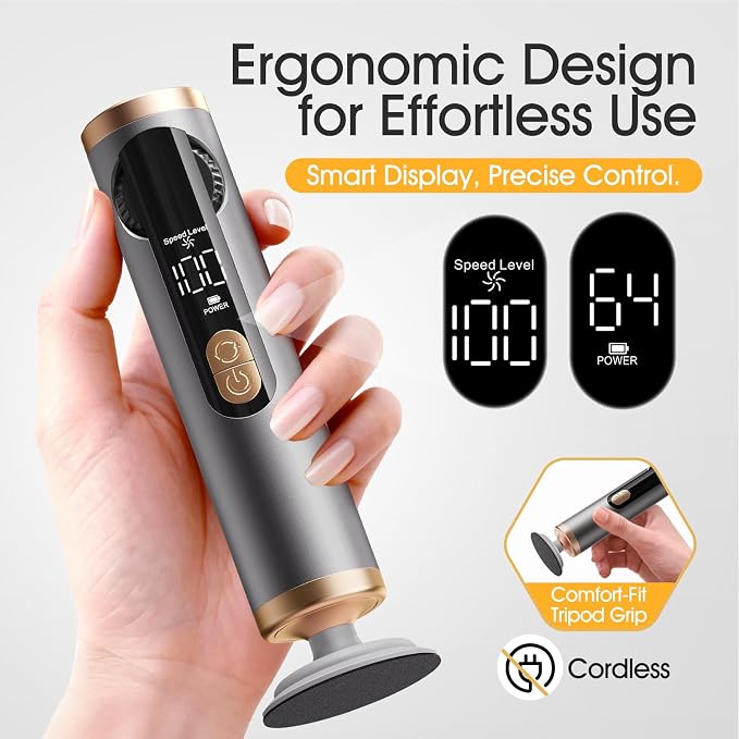 Electric Foot Callus Remover Rechargeable - Image 2