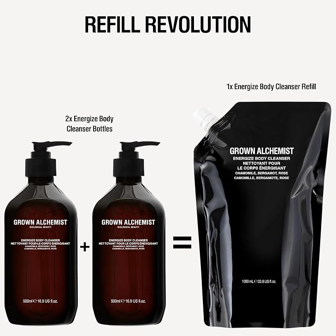 Grown Alchemist Energize Body Cleanser. Chamomile, Bergamot & Rose Body - Image 6