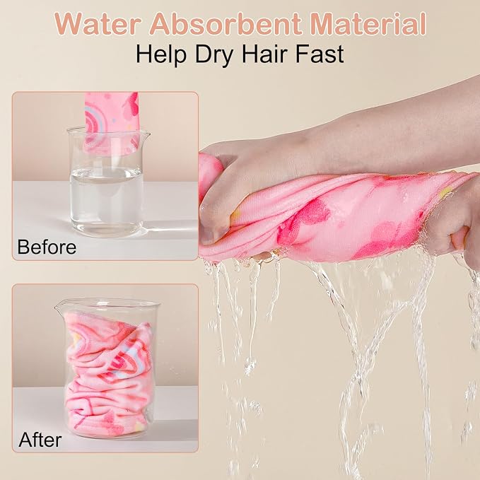Basumee Microfiber Hair Towel Wrap - Image 2