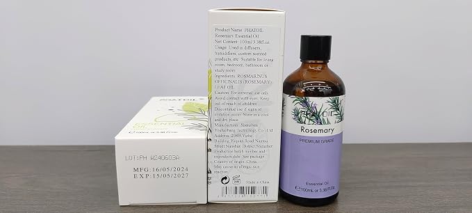PHATOIL 3.38FL.OZ Rosemary Essential Oil, - Image 8