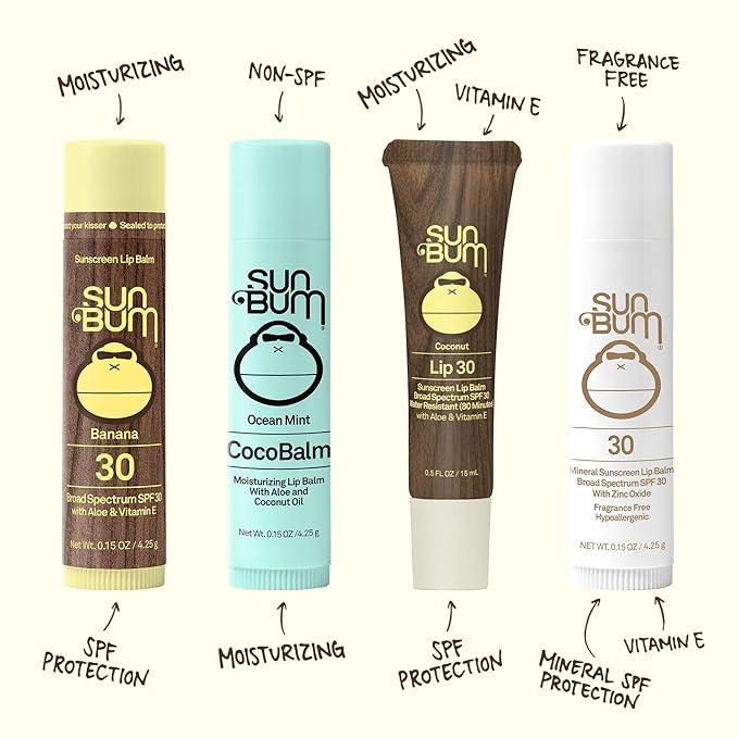 Sun Bum SPF 30 Sunscreen Kiwi Lip Balm - Image 4