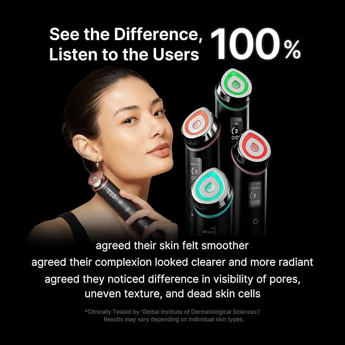 medicube Booster Pro | 6-in-1 Real Glass Glow Beauty Massager | - Image 6