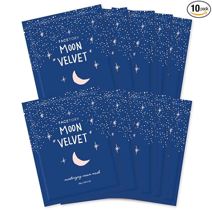 FACETORY FaceMasks Mask Skin Care – MOON VELVET Face Masks Skin Care by FaceTory