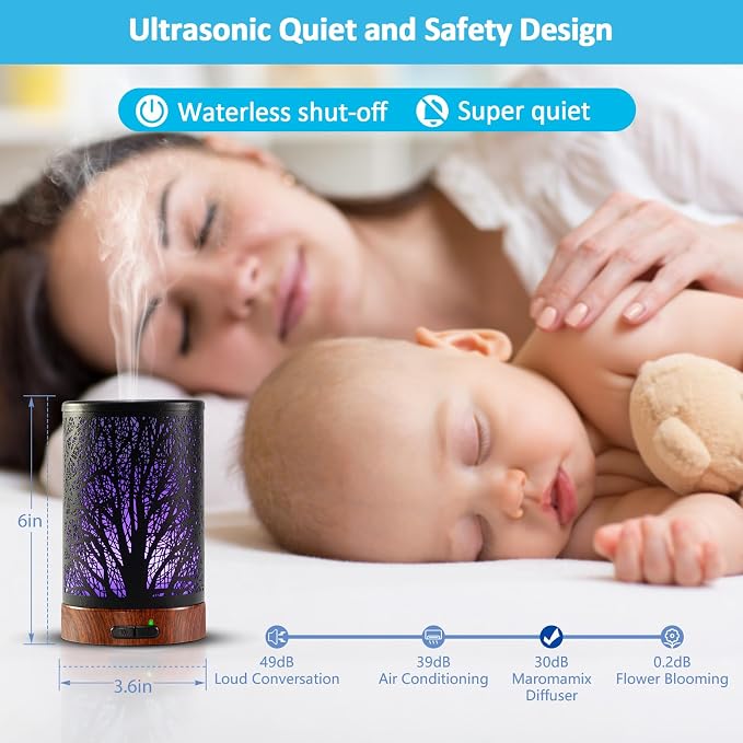Oil Diffuser & Essential Oils Set - Image 6