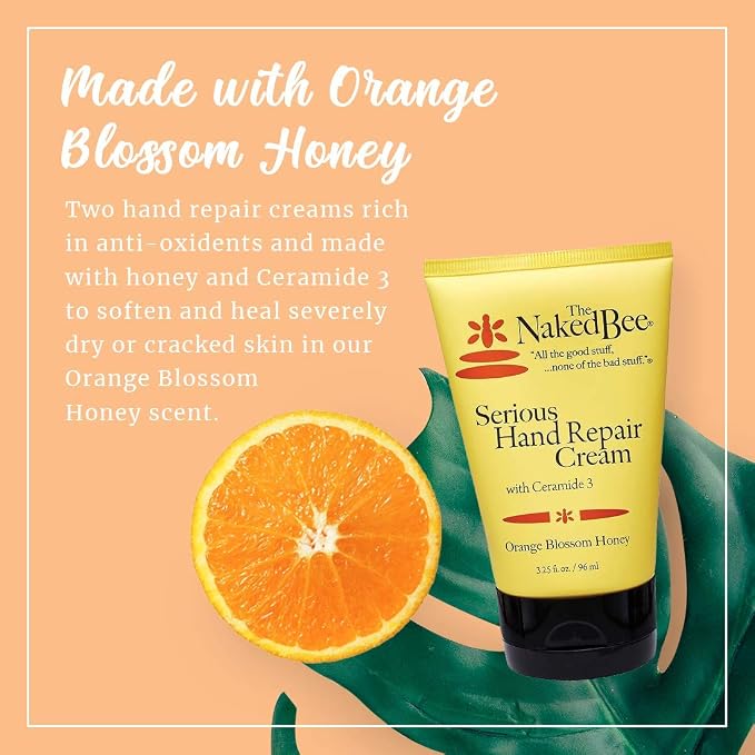 The Naked Bee Orange Blossom Honey Hand Cream Intensive Nourishing Cream - Image 2