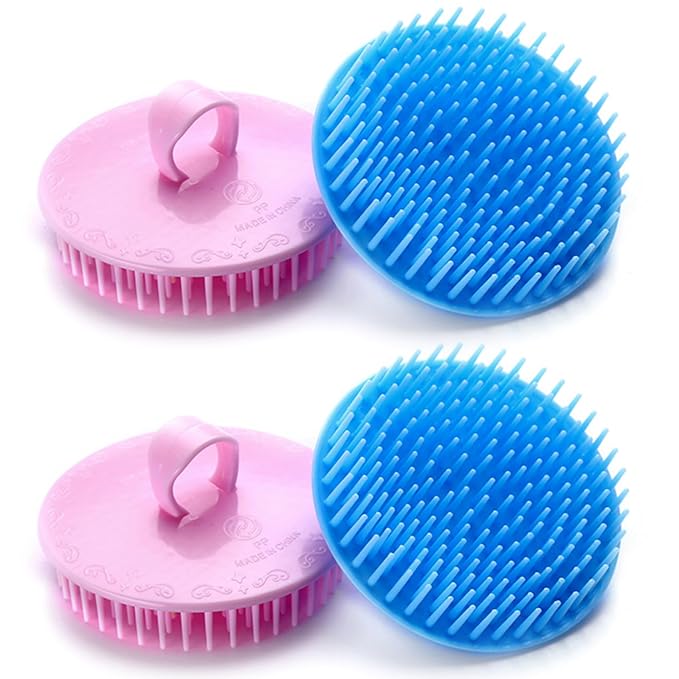 Aroveea Hair Scalp Brush Dandruff Cleaning Brush Shower Scalp Shampoo Brush by Aroveea