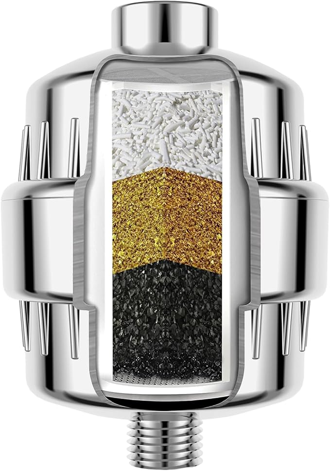 Enhanced Formula Multi-Stage Shower Filter by Welcometobwdmhouse