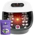 Foot Spa Bath Massager with Heat Bubbles and Vibration Massage and Jets by Unknown