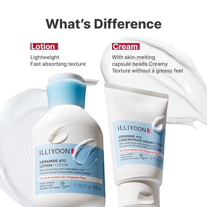 ILLIYOON Ceramide Ato Lotion 528ml | Daily Moisturizing Lotion - Image 7