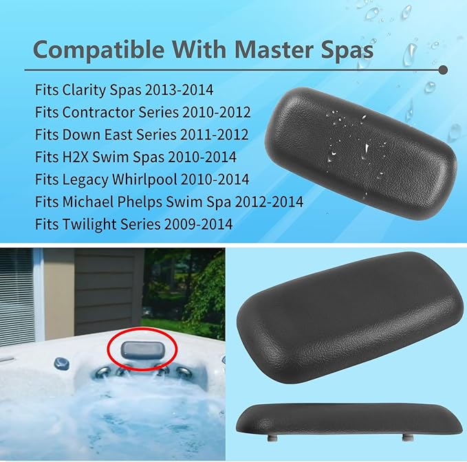 Hot Tub Compatible with Master Spas Pillow - Image 5