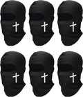 SATINIOR 6 Pcs Ski Mask Cover Balaclava Full Face Mask Summer Face Cover UV by SATINIOR