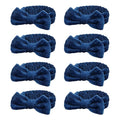Semato 8Pcs Navy Blue Spa Headband Bachelorette Party Favors Set Skincare by Semato