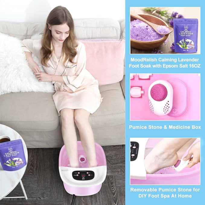 MoodRelish Foot Spa Bath Massager - Image 4