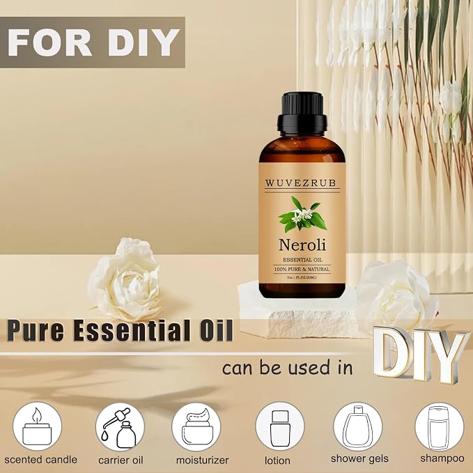 Neroli Essential Oils, 30ML Pure and Natural Essential Oil - Image 3