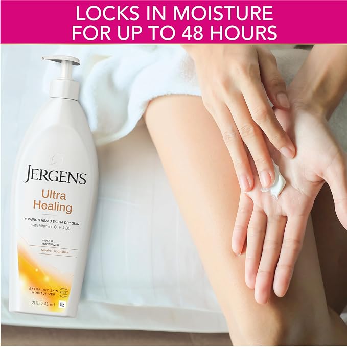 Jergens Ultra Healing Dry Skin Lotion, Hand and Body Moisturizer - Image 3