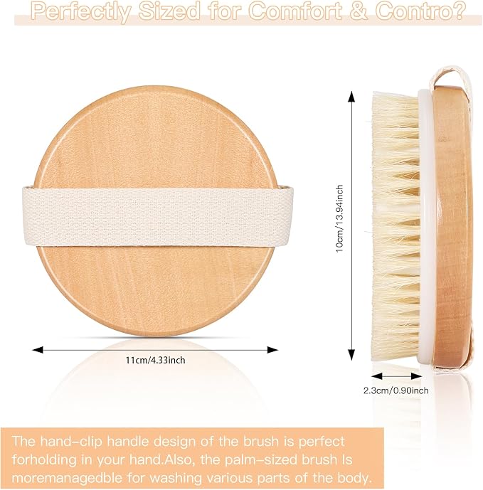 2 Pack Exfoliating Body Brushes - Image 4