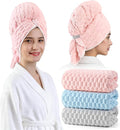 REDKISS 3 Pack Microfiber Hair Towels by REDKISSOnline