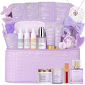 33 pcs Mother's Day Gift for Mom, Lavender Bath & Body Basket Gift Set for Women by RAROSAACCA