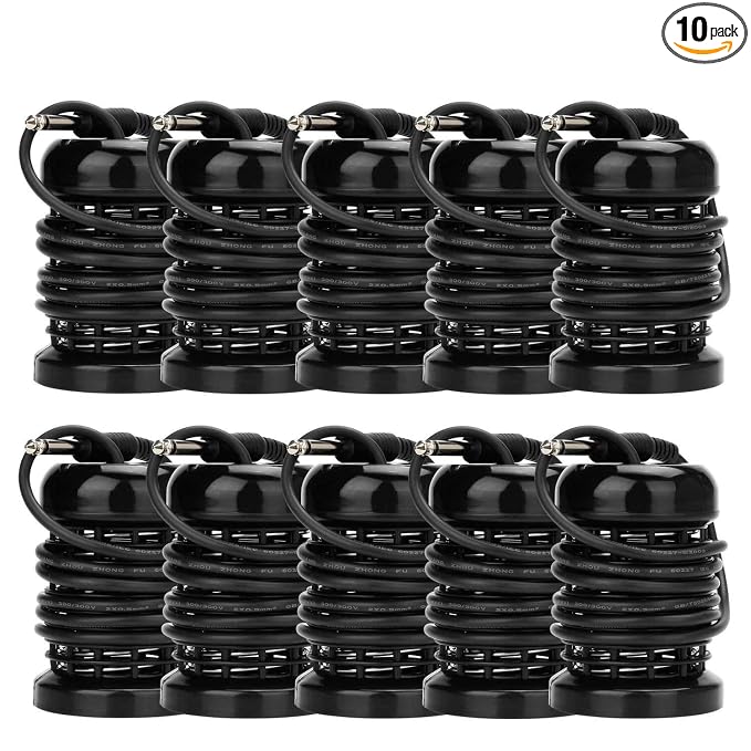 Replacement Arrays for Ionic Detox Foot Bath, 10 Pack Stainless Steel Ionic by Healcity