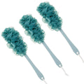 Back Scrubber for Shower, Loofah Long Handle Bath Body Brush, Soft Nylon Mesh by Arswin