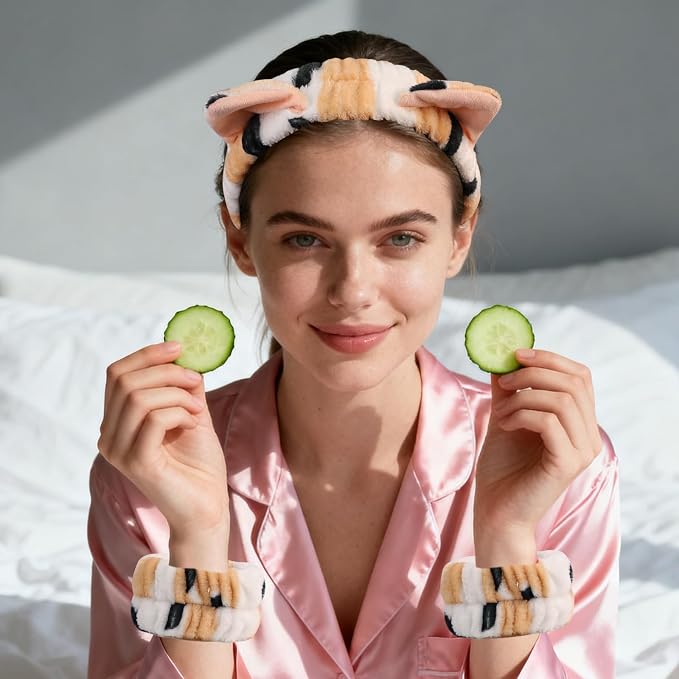 PERFECTSIGHT 2 Pack Cute Animal Headbands - Image 7