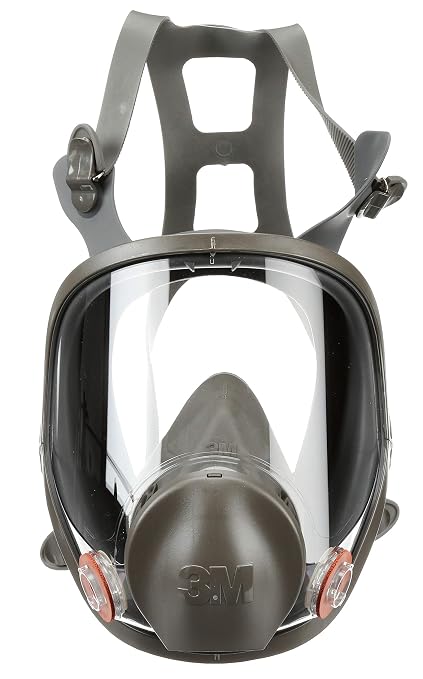 3M Full Facepiece Reusable Respirator 6900, Large Lens, ANSI High Impact Eye by 3MAutomotive
