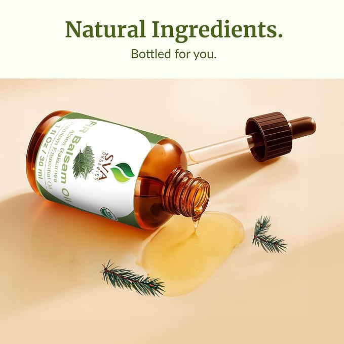 SVA Fir Balsam Essential Oil Organic – 1 Fl Oz – 100% Natural Organic Fir Oil - Image 8