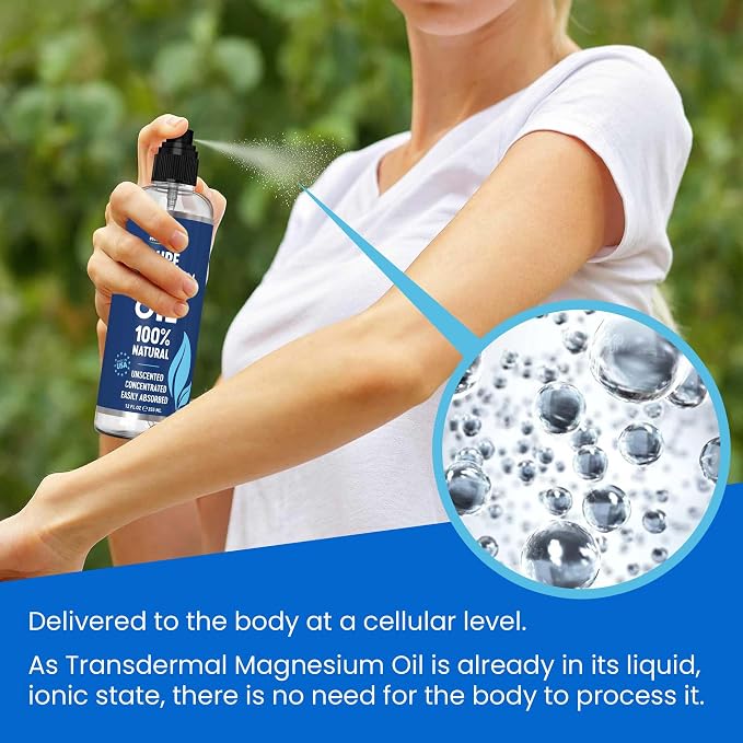 Pure Magnesium Oil Spray 12oz - Image 6