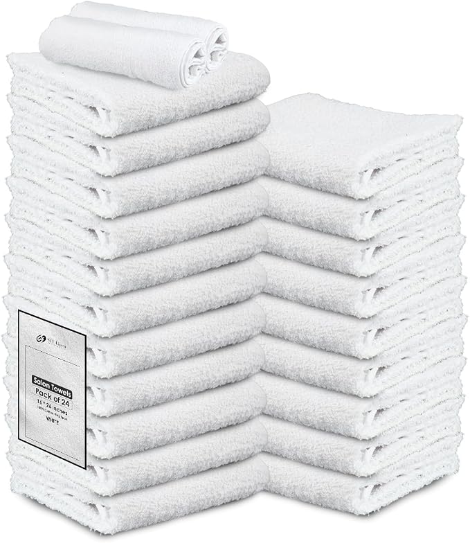 Hand Towels White Economy Towels Salon Towels by STFLinen