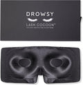 DROWSY Eyelash Protecting Silk Sleep Mask by Drowsy