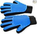 NVNAN Pet Hair Removal Glove for Dogs & Cats, 2-in-1 Deshedding Brush & Massage by NVNAN