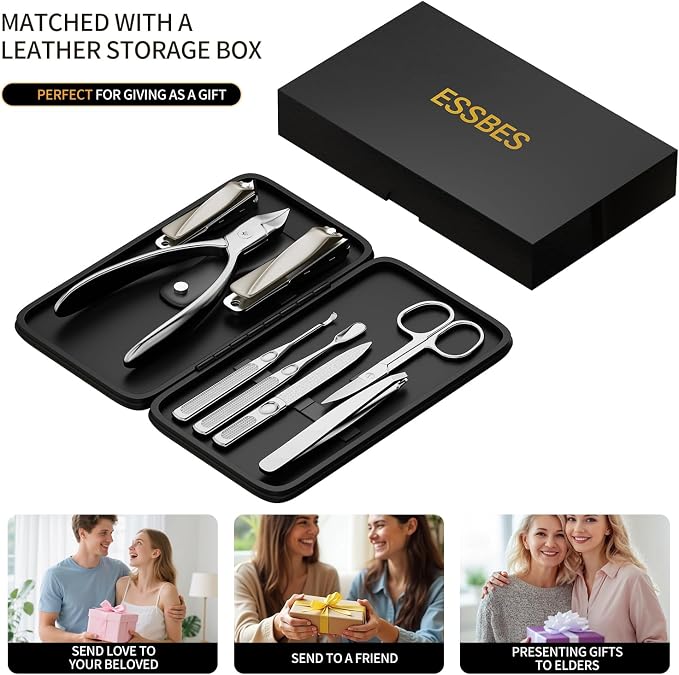 Precision Nail Grooming Manicure Sets Pedicure Kits Stainless Steel Nail - Image 7