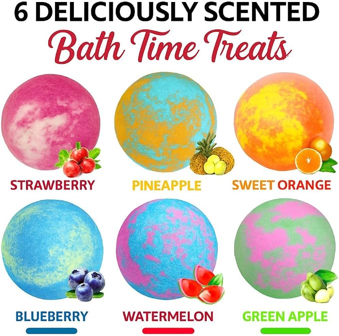 Bath Bombs for Kids with Surprise Inside, Unicorn Bath Bombs for Girls with - Image 3