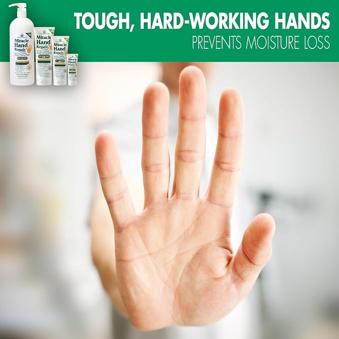 Miracle Hand Repair Cream for Dry Cracked Hands 1 oz Best Healing Hand Cream - Image 9