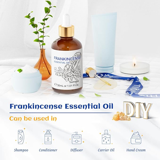HIQILI 30ML Frankincense Essential Oil, Skin Care, Camp Atmosphere Creation - Image 5