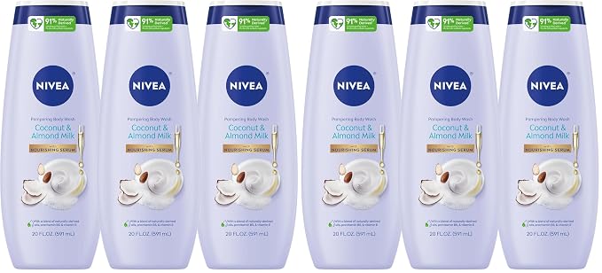 NIVEA Pampering Coconut and Almond Milk Body Wash by Nivea