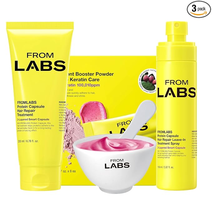 FROMLABS Hair Repair Trio – Protein Capsule Hair Repair Treatment + Intensive by FROMLABS