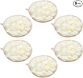 Boao 6 Pcs Bath Shower Pouf Sponge Mesh Pouf Shower Ball Exfoliating Body by Boao