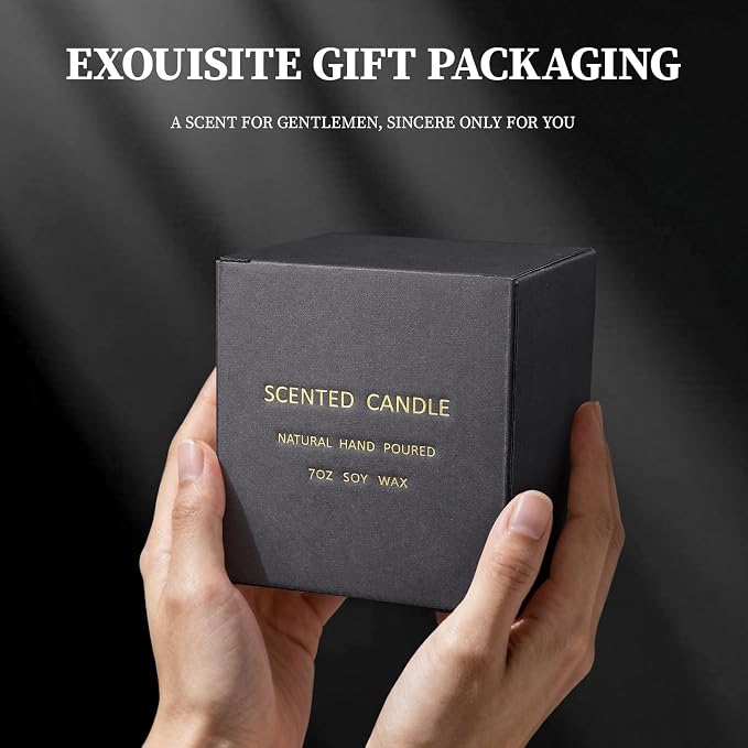 Sandalwood Candle, 7 oz Scented Candle - Image 7
