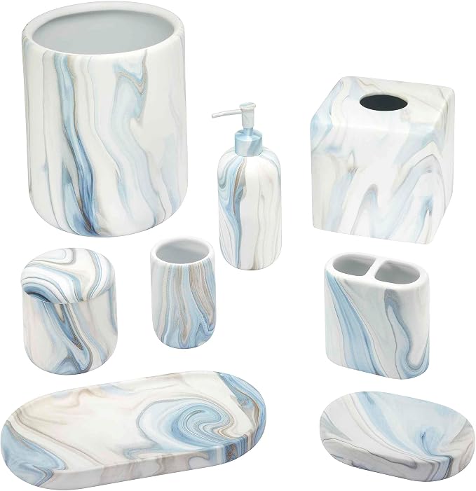 Avanti Linens - Tumbler, Resin Countertop Accessories, Guest Bathroom Essentials - Image 5