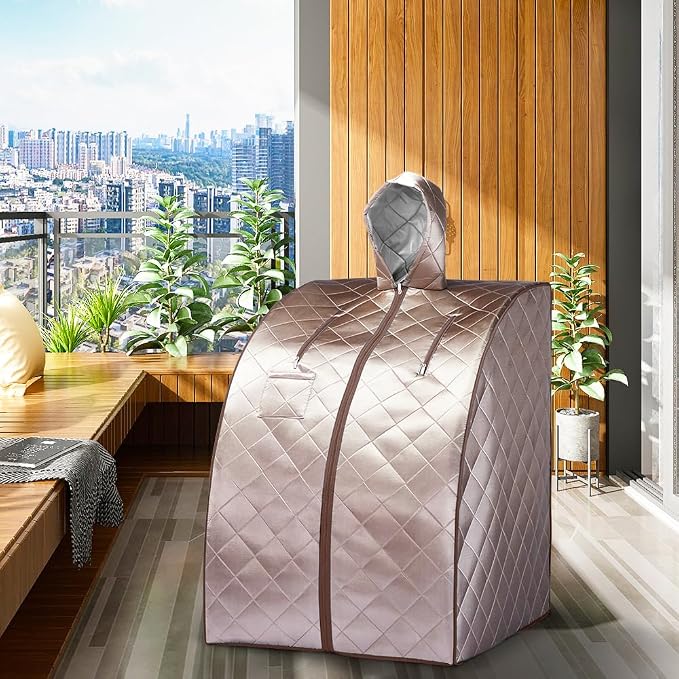 Infrared Sauna, Portable Personal Sauna, Full Body Home SPA Tent, Separate - Image 7