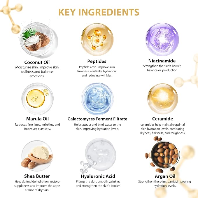 33 Pcs Mother's Day Gift, Honey & Almond Skin Care Gift Set, Spa Bath & Body - Image 9