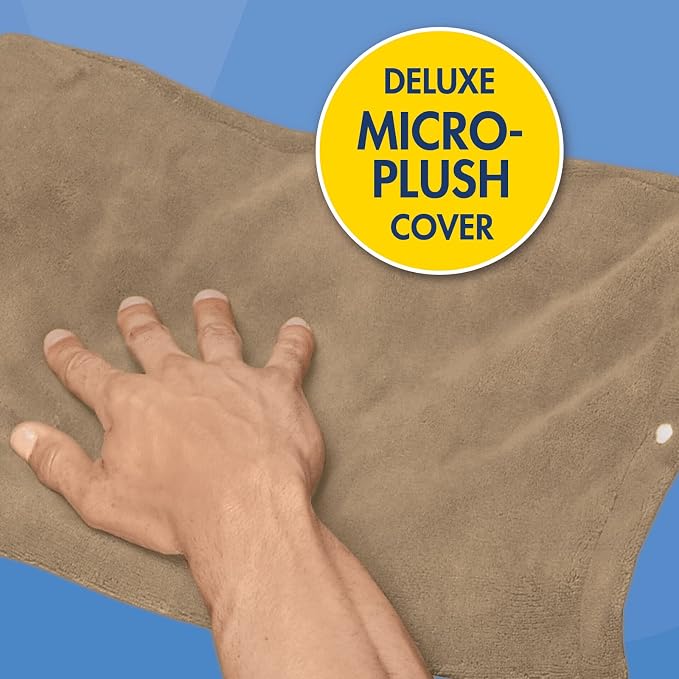 HealthWise Deluxe Extra Large 12” x 24” Heating Pad - Image 6