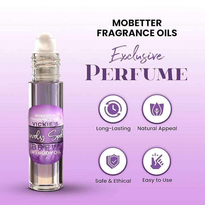 MOBETTER FRAGRANCE OILS Vickies Lovely Spell Brew Perfume Women Body Oil 10ml - Image 2