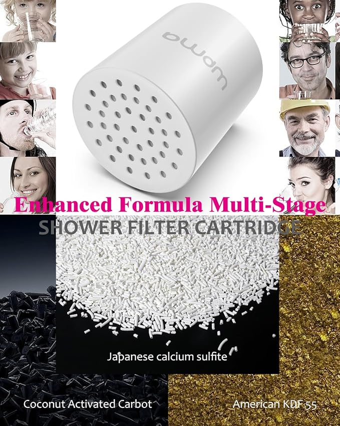 Enhanced Formula Multi-Stage Shower Filter Cartridge, High output Universal - Image 3