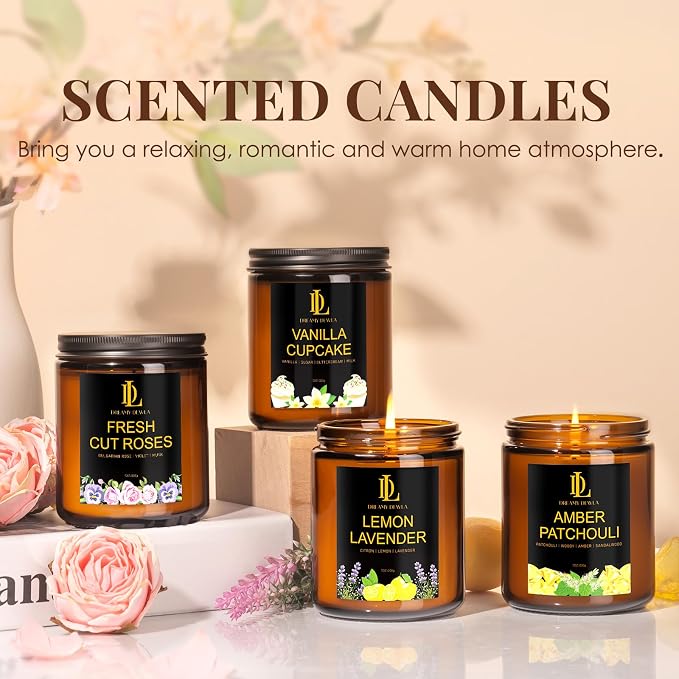 Fresh Cut Roses Candles, Fresh Cut Roses Scented Candle, Mother's Day Candle - Image 4