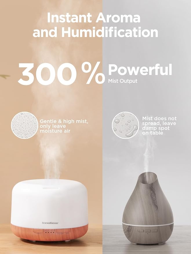 InnoGear 500ml Essential Oil Diffuser - Image 2