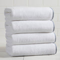 Great Bay Home Blue/White Bath Towel Set by GreatBayHome