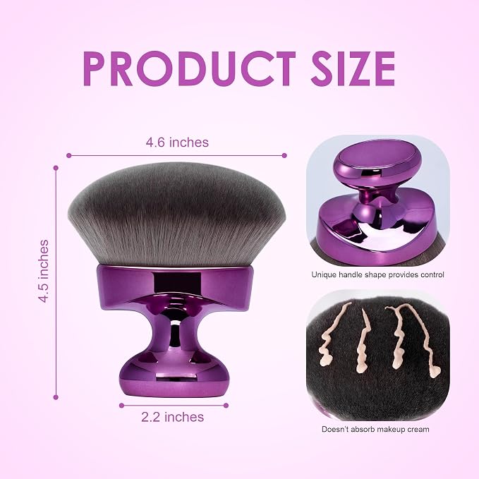 Blend & Blur Extra Large Body Kabuki Brush & Self Tanner Brush - Image 5